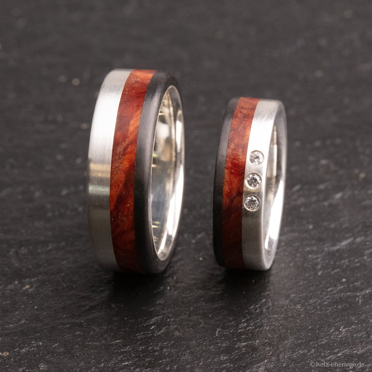 7th Edition Partnerringe Carbon-Holz